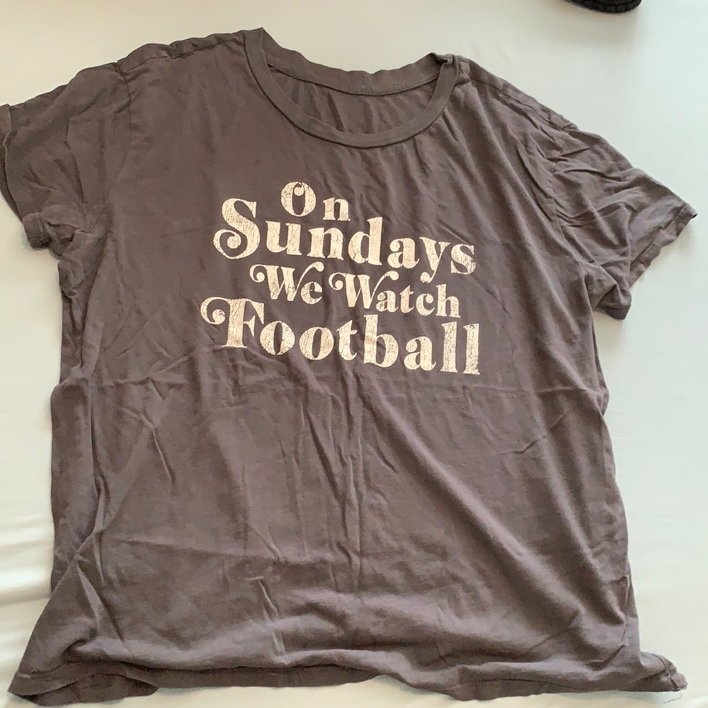 “On Sundays we watch football”